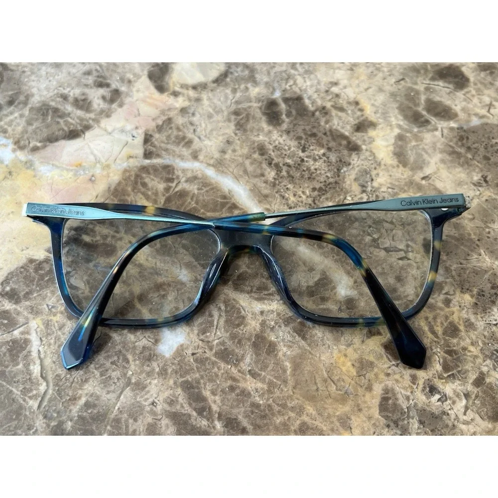 Calvin Klein Jeans CKJ21632 233 52/15 140 Women's Blue Havana Eyeglass Frames
